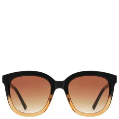 A. Kjærbede solbriller - Billy black/brown transparent