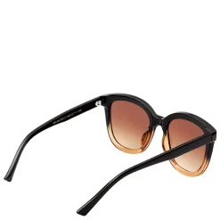 A. Kjærbede solbriller - Billy black/brown transparent