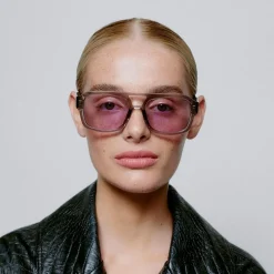 A. Kjærbede solbriller - Kaya grey transparent