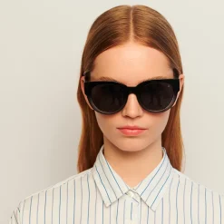 A. Kjærbede solbriller - Lilly black/grey transparent