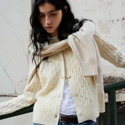 Aiayu cardigan - Dipti pure ecru