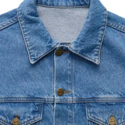 Aiayu jakke - Cleo Denim clear blue