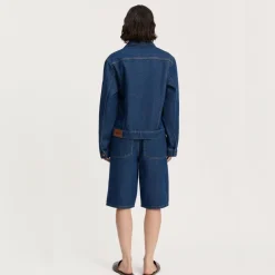 Aiayu jakke - Cleo Denim mid blue