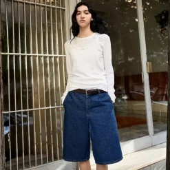 Aiayu shorts - Carlo Denim mid blue