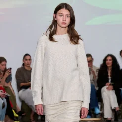 Aiayu strik - Toba pure ecru