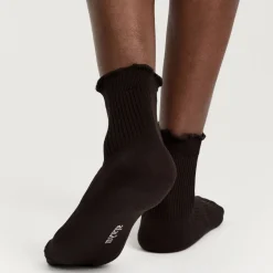 Aiayu strømper - Cotton Frill chocolate