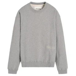 Aiayu sweatshirt - Stitched Circular grey melange