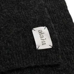 Aiayu tørklæde - William pure dark grey