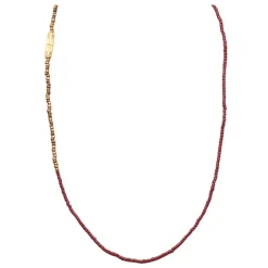 Annavii halskæde - Ana bordeaux