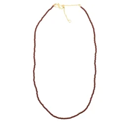 Annavii halskæde - Kala bordeaux