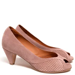 Anonymous Copenhagen stilet - Tiffany Calf Suede burned rose