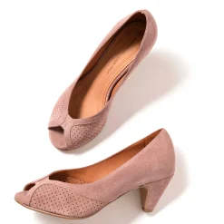 Anonymous Copenhagen stilet - Tiffany Calf Suede burned rose