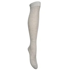 Becksöndergaard strømper - Uma Knee light grey melange