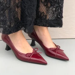 Billi Bi pump - A9329 rubino naplack