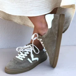 Billi Bi sneakers - A8581 dark taupe suede