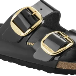Birkenstock sandal - 1021476 Arizona High-Shine Big Buckle black