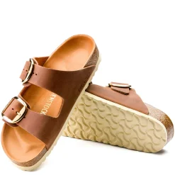 Birkenstock sandal - 1011073 Arizona Big Buckle cognac