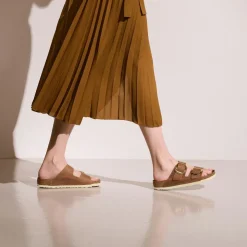 Birkenstock sandal - 1011073 Arizona Big Buckle cognac