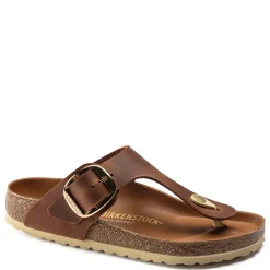 Birkenstock sandal - 1018745 Gizeh Big Buckle cognac