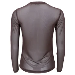 Black Colour bluse - Annie Mesh coffee