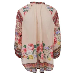 Black Colour bluse - Dahlia creme