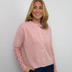 Black Colour cardigan - Dell rose