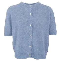 Black Colour cardigan - Dell light blue