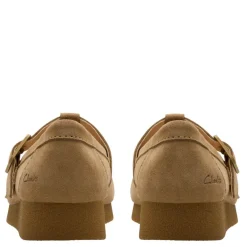Clarks loafers - Wallabee T-bar dark sand