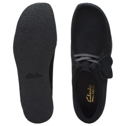 Clarks sko - Wallabee black suede