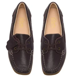 Clarks sko - Wallabee Sea dark brown