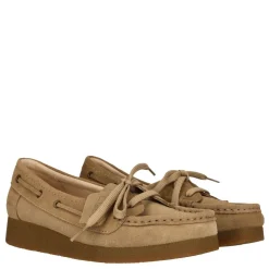 Clarks sko - Wallabee Sea dark sand