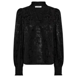 Co'couture bluse - Miko V black