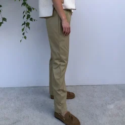 Co'couture bukser - Cotton Crisp khaki