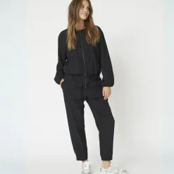 Co'couture jakke - Luna Balloon Zip black