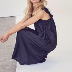 Co'couture kjole - Callum Smock Strap black