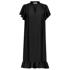 Co'couture kjole - Hera Crop Frill black