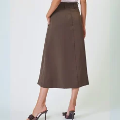 Co'couture nederdel - Anya Pleat mocca