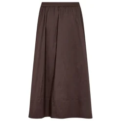 Co'couture nederdel - Cotton Crisp Midi mocca