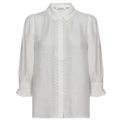 Co'couture skjorte - Tassy Lase SS white