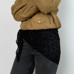 Co'couture tørklæde - Calin Crochet black