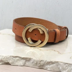 Depeche bælte - 14196 cognac