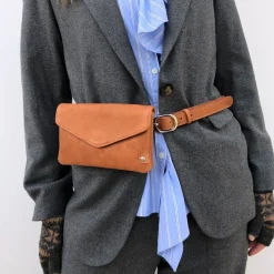 Depeche bumbag - Bæltetaske cognac