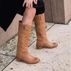 Dico støvler - Ann dark tan