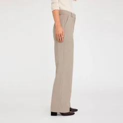 Five Units bukser - Dena 438 Long dark sand melange