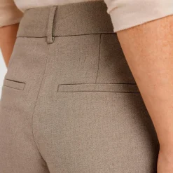 Five Units bukser - Dena 438 Long dark sand melange