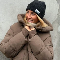 Ganni hue - A5118 Structured Beanie phantom