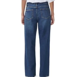 Ganni jeans - J1638 Izey Rigid dark blue vintage