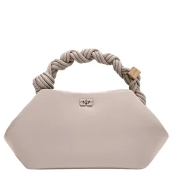 Ganni taske - A5245 Bou Bag oyster gray