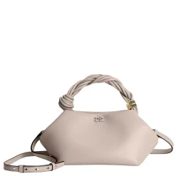 Ganni taske - A5245 Bou Bag oyster gray