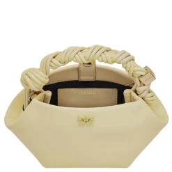 Ganni taske -B2100147 Bou Bag yellow cream